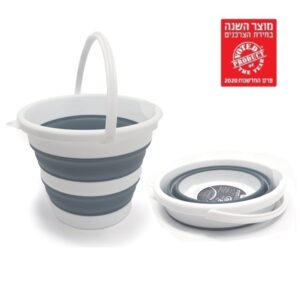 דלי מתקפל - מתכווץ ונפתח דגם פרמיום